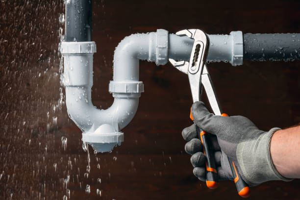 Professional Emergency Plumber technician working in Riceville, PA